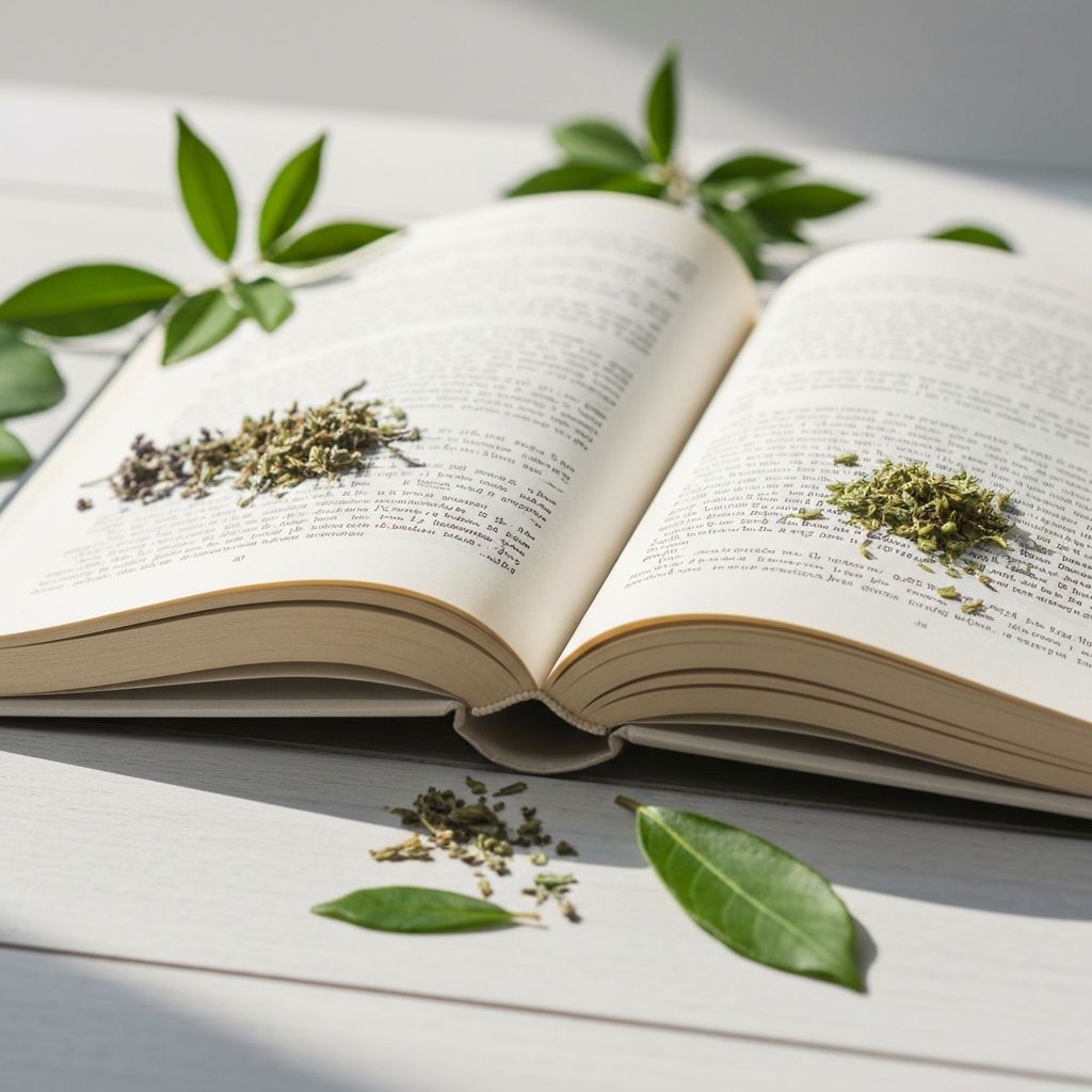 Educational materials with natural herbs